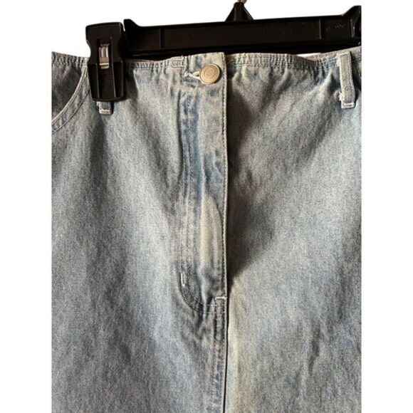 Tower Hill denim knee‎ length skirt, size 14. - Picture 3 of 8